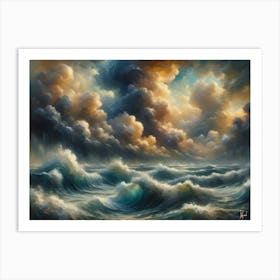 Violent Storm 3 Art Print