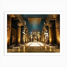 History Temple Art Print