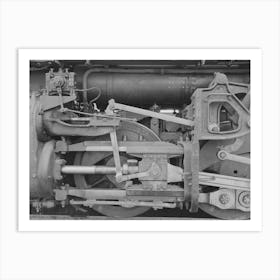 Detail Of Locomotive, Big Spring, Texas By Russell Lee Art Print