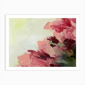 Pink Flowers 16 Art Print