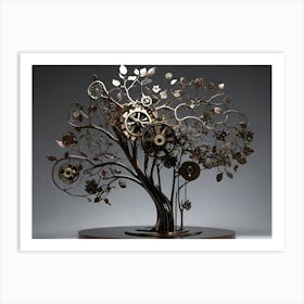 Tree Of Time Paintings Art Print Art Print