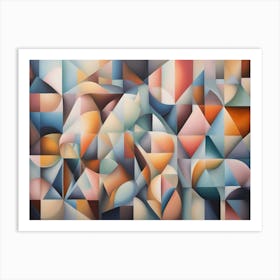 Abstract painting 1 Art Print