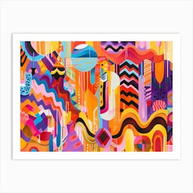 Abstract Painting 194 Art Print