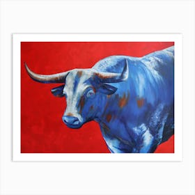 Bull Monolith Art Print