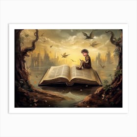 Joy Of Reading 38 Art Print