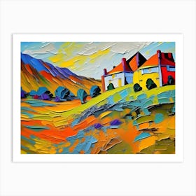 House On The Hill Art Print