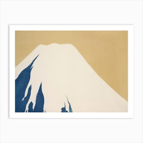 Mount Fuji From Momoyogusa Flowers Of A Hundred Generations, Kamisaka Sekka Art Print