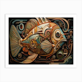 Fishing 1 Art Print