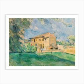 The Farm At The Jas De Bouffan, Paul Cézanne Art Print