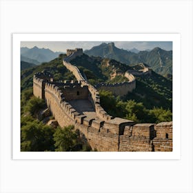 Great Wall Of China 2 Art Print