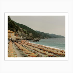 Monterosso Al Mare Beach Art Print