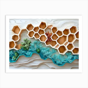 Beehive Wall Art Art Print