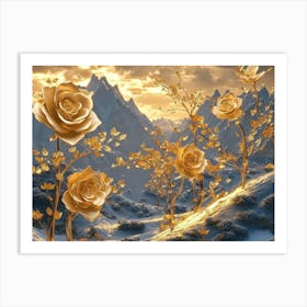 Image Golden Art Print