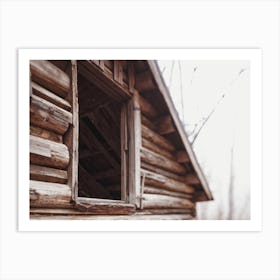 Open Cabin Window Art Print