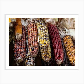 Indian Corn Art Print