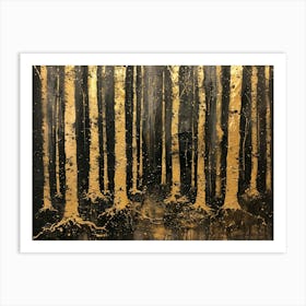 Birch Forest 4 Art Print