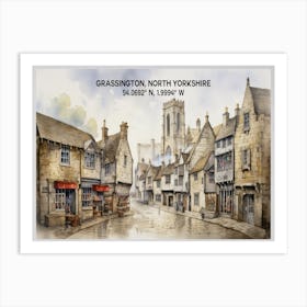 Grassington North Yorkshire 2 Art Print