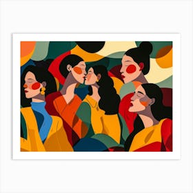 Asian Women Art Print