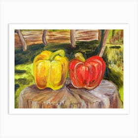 Bell Peppers Art Print