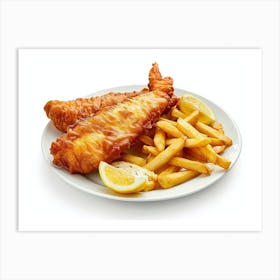 Fish And Chips 26 Art Print