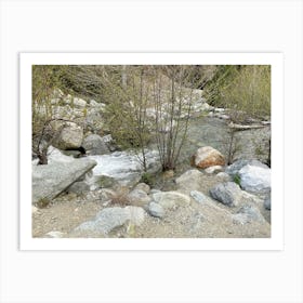 Stream In The Mountains 1 Art Print