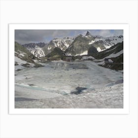 Lake In The Mountains Art Print