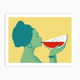Summer Drink Art Print