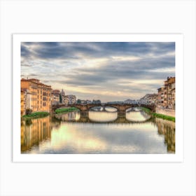 Florence Bridge Art Print