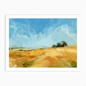 Wheat Field Art Print