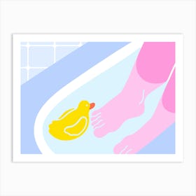 Bathtube Art Print