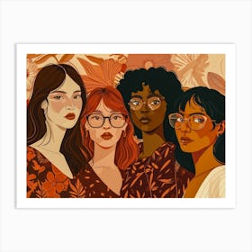 Women Of Color 10 Art Print