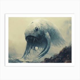 Creature Of The Deep Art Print