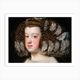 Diego Velázquez María Teresa, Infanta Of Spain Art Print