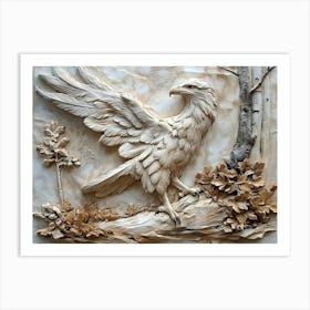 Beautiful 3d Animal 6 Art Print