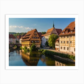 City In Germany Art Print