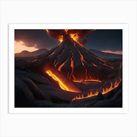 Lava Plains Art Print