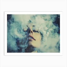 Smoke Stock Videos & Royalty-Free Footage Art Print