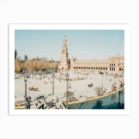 Plaza de Espana Sevilla Art Print