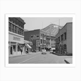 Main Street Of Bisbee, Arizona By Russell Lee 1 Art Print