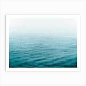 Deep Blue Water - Abstract Nature Photography Art Print