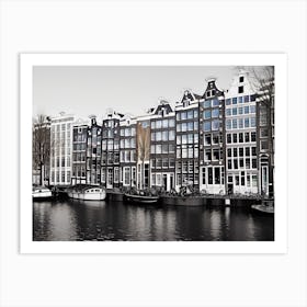 Amsterdam Canals 20 Art Print