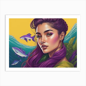 Mermaid Art Print