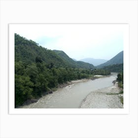 River 2 By Binod Dawadi Art Print