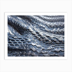 Snake Skin Texture 1 Art Print