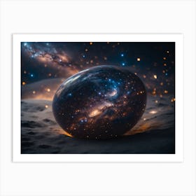 Nebula With Stars Art Print