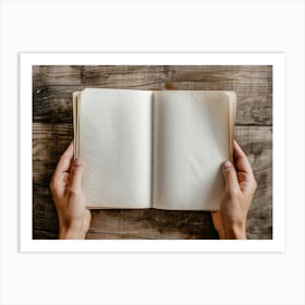 Blank Book (20) Art Print