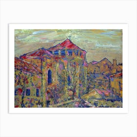 Convento de las Ursulas Salamanca Art Print