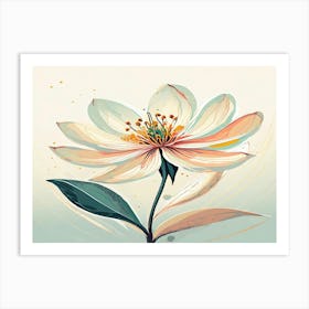 Flower Painting 10 Art Print