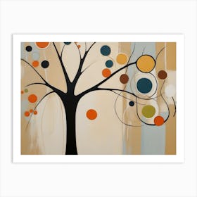 Abstract Tree 4 Art Print