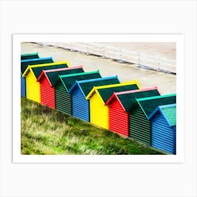 Colourful Whitby Art Print